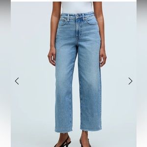 Madewell The Petite Curvy Perfect Vintage Wide-Leg Jean 24P